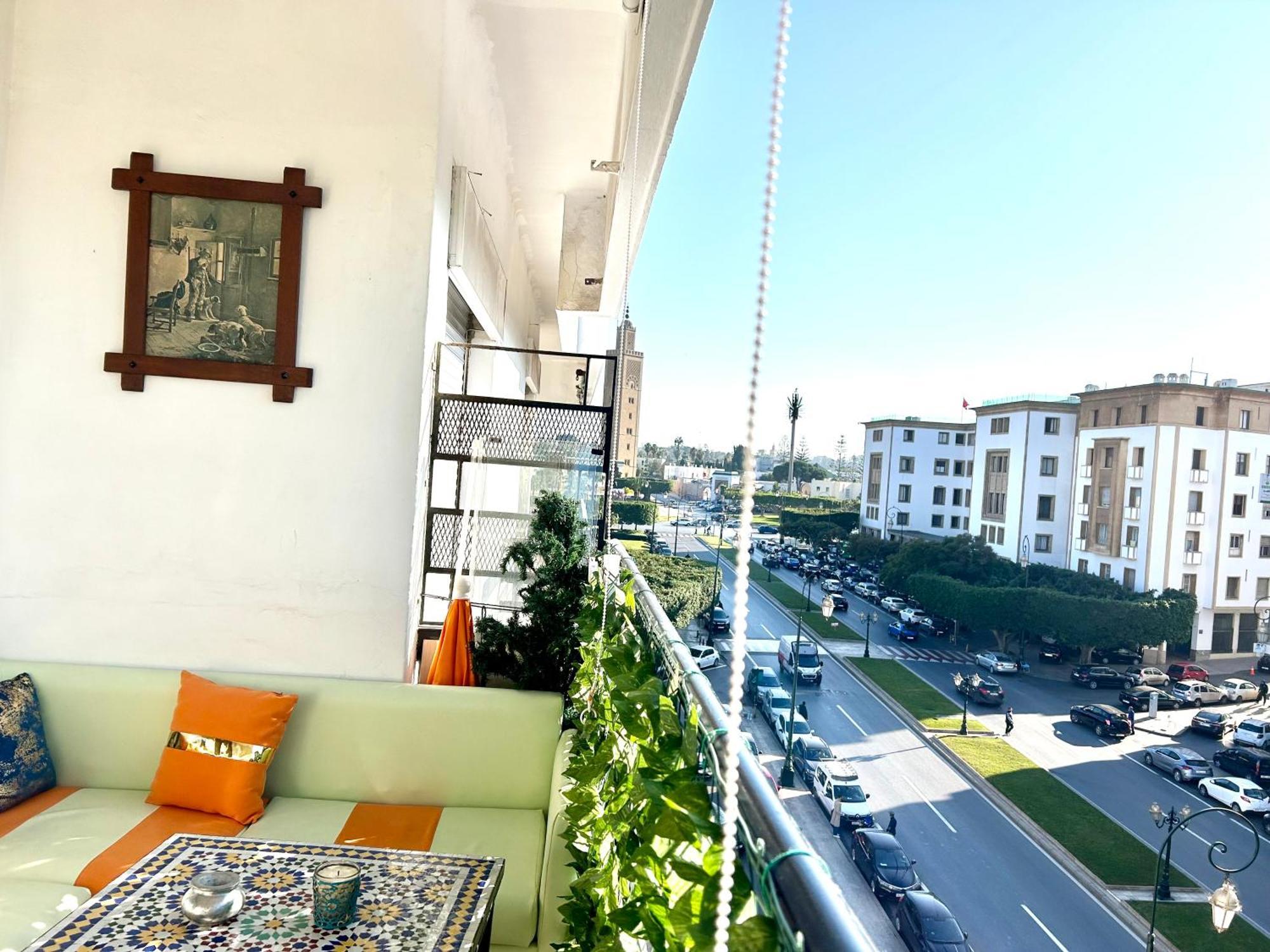 Appartement Panoramic View Of Downtown Rabat Extérieur photo