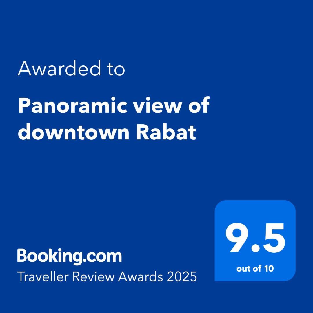 Appartement Panoramic View Of Downtown Rabat Extérieur photo